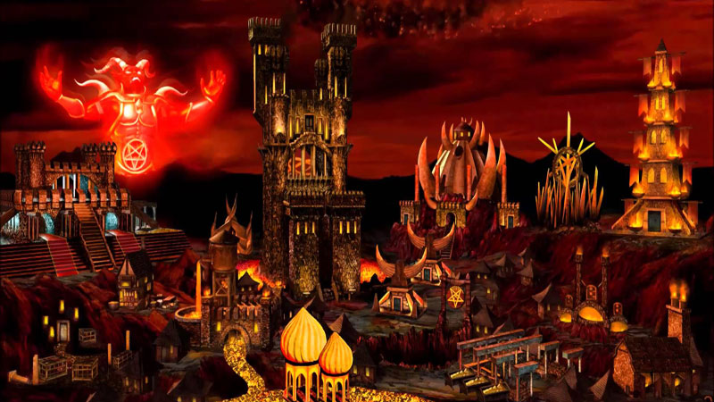 Heroes Of Might And Magic 3 - Inferno Town