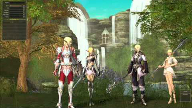Lineage 2 - Character Creation Screen Elfs